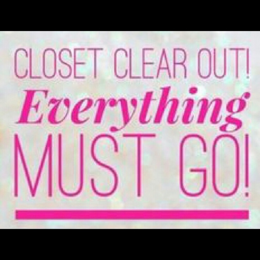 Closet Sale